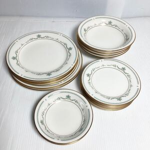 Noritake ノリタケ 洋食器 皿 まとめ売り 17枚 BLAKESLEY 大皿 中皿