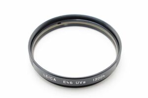 #2480◆送料無料◆LEICA ライカ E46 UVa FILTER 13004 46mm フィルター 黒枠 ブラック