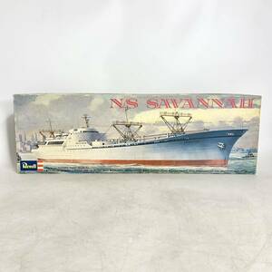 未組立 Revell レベル N/S サバンナ アメリカ 原子力貨客船 Savannah プラモデル H-333 現状品