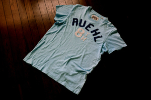 送料185円～ 美品 レア物 RUEHL No.925 RUEHL 8TH 半袖 メンズ Tシャツ 正規品 本物 ルール ナンバー925 アバクロの上級ブランド