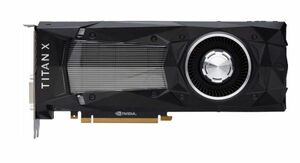 グラフィックボード NVIDIA GeForce TITAN X (Pascal) 12GB 384-Bit GDDR5X PCI Express 3.0