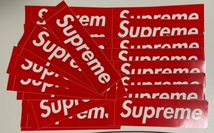 新品 Supreme Box Logo ステッカー ２５枚セット シュプリーム ボックスロゴ　送料無料！