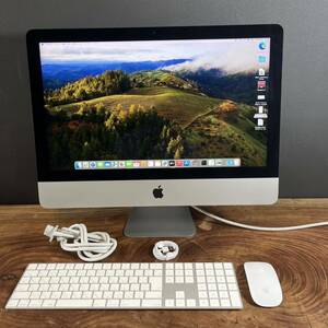 ［美品/GPU搭載］ Apple iMac 21.5inch 2019 /Core i5 3GHz6コア/16GB/SSD1TB+HDD1TB/GPU 4GB/Windows11/Office 2019/91