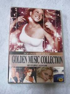 海外版DVD「POP DVD BEST MUSIC GOLDEN MUSIC COLLECTION」マライア・キャリー、ポーラ・アブドゥル、デビー・ギブソン、マドンナ、他