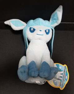 送料無料 ポケモン グレイシア N-49BW ぬいぐるみ イーブイコレクション ベストウイッシュ pokemon Glaceon Eevee collection Plush Doll