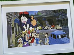 【額装品】ジブリ　魔女の宅急便　ポスター　宮崎駿　カレンダー　2020年　STUDIO GHIBLI 検)セル画　原画　ポストカード　イラスト