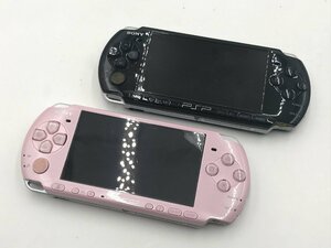 ♪▲【SONY ソニー】PSP PlayStation Portable 2点セット PSP-3000 まとめ売り 0606 7