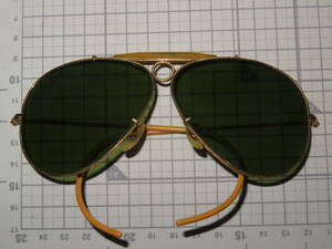 レターパック可○1 Vintage B&L RAY BAN USA ボシュロム レイバン SHOOTER シューター　ティアドロップ サングラス