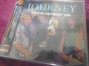 帯付美品２枚組CD ジャーニー JOURNEY / ライヴ・イン・デトロイト1986　オー・シェリーなどスティーヴ・ペリーソロ曲のジャーニー版収録