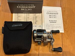 23 CALCUTTA CONQUEST BFS XG LEFT カルコン シマノ SHIMANO カルカッタコンクエスト