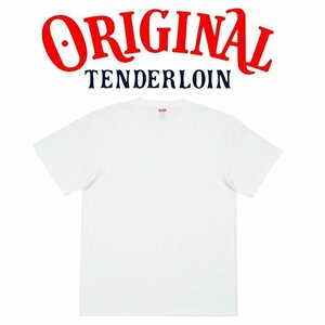 1円～1スタ 新品未使用 正規品 WHITE 激レア TENDERLOIN テンダーロイン 5.6oz Tシャツ TEE 藤原ヒロシ キムタク サイズXL 三代目JSB着用