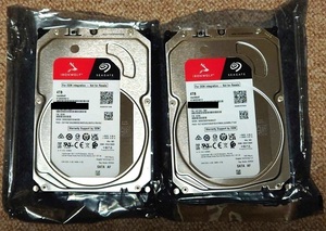 SATA 4TB Ironwolf 2台セット(中古)(送料込)