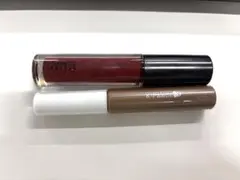 MAC リップグロス　眉マスカラ付き