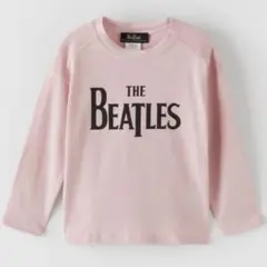 新品☆ZARA ザラ×ビートルズ BEATLES デザインTシャツ ピンク