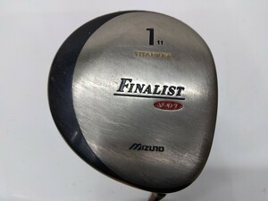 ☆1W MIZUNO ミズノ FINALIST V-01 11度 flex:R FINALIST ORIGINAL CARBON SHAFT メンズ右 ヘッドカバー付き ファイナリストV-01ドライバー