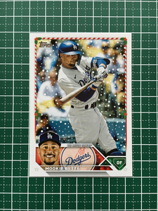 ★TOPPS MLB 2023 HOLIDAY #H57 MOOKIE BETTS［LOS ANGELES DODGERS］ベースカード「BASE」★