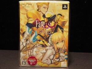 V442【未開封品】PSP Fate EXTRA CCC フェイト/エクストラ TYPE-MOON VIRGIN WHITE BOX figma同梱