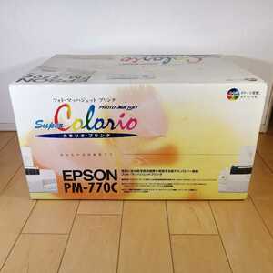 稀少未使用未開封品●EPSON/エプソン Colorio カラリオ フォトマッハジェットプリンタ PM-770C