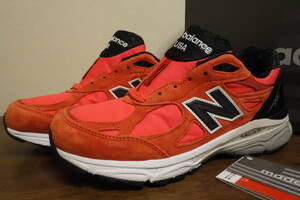 新品未使用 New Balance M990 PL3 26cm 赤 USA 576 990 991 992 993 995 996 997 998 1300 1400 1500 UK RED v1 v2 v3 v4 v5 v6 限定 完売