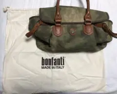 〈TS〉定価4万 イタリア bonfanti ボストンバッグ