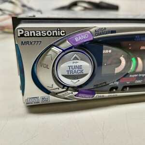 Panasonic CQ-MRX777D CD再生エラー 古い ほか動作不明 修理ベース 部品取り ジャンク