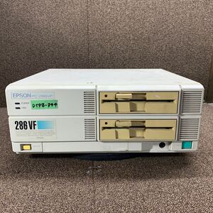 DT98-344 激安 PC98 デスクトップ EPSON PC-286VF-STD PC-286VFST MEM 640KB HDD欠品　メモリーチェックまで確認済み　ジャンク