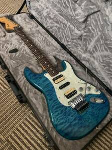 Fender Michiya Haruhata Stratocaster Caribbean Blue Trans 春畑道哉Fender Japan