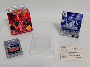 動作品+廃盤品　KONAMI　GB　魂斗羅スピリッツ　コナミ　ゲームボーイ　