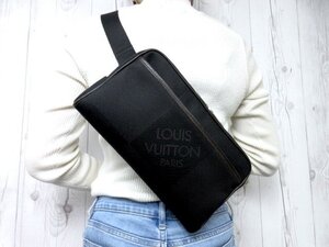 極美品 LOUIS VUITTON ルイヴィトン ダミエジェアン アクロバット ノワール ボディバッグ ショルダーバッグ バッグ M93620 メンズ 79940Y