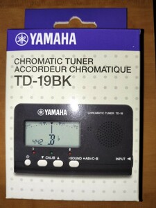 新品・未開封 ヤマハチューナー TD-19BK 定形外郵便