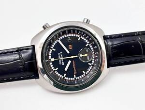 SEIKO 5 SPORTS SPEEDTIMER セイコー スポーツ スピードタイマー 6139-7012 自動巻き クロノグラフ 21石 JDM MILITARY 1971年製