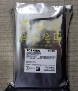 ■開封のみ・新品■TOSHIBA製 AVコマンド対応 2TB DT01ABA200V