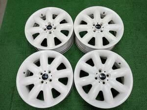 ★希少品★ BMW MINI純正 17×7J +48 4H-100 4本セット ホワイト R50・R52・R53・R55・R56等