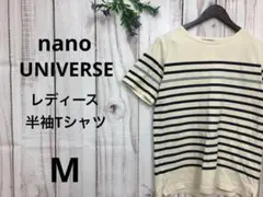 nano UNIVERSE ナノユニバース レディース 半袖 Tシャツ カットソ