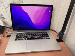 MacBook Pro (Retina, 15-inch, Mid 2015)　2.5 GHzクアッドコアIntel Core i7