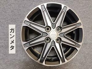 【KBT】中古 ｅＫカスタム B11W ホイール アルミホイール 15インチ　