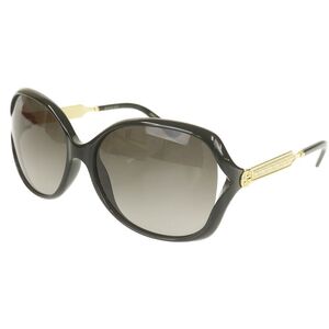 グッチ GUCCI サングラス GG0076S ブラック グラデーション 中古AB 256589