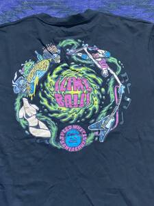 SANTACRUZ サンタクルーズ SLIME BALLS VOMIT スライムボール ロンTシャツ 黒 Mサイズ 新品