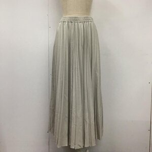 niko and... L ニコアンド スカート ロングスカート NKN32504SM プリーツスカート Skirt Long Skirt 灰 / グレー / 10120926