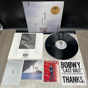 ３５２２　レコード　Boowy「Last Gigs」LP（12インチ）/Eastworld(RT28-5200)/Rock