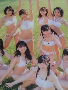 SUPER☆GiRLS　スーパーガールズ　クリアファイル　樋口なづな　長尾しおり　渡邉幸愛　新品　水着姿　ビキニ姿　希少品　入手困難　管理K8