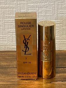 I4J116◆新品同様◆ イヴ・サンローラン YVES SAINT LAURENT ルージュ サンギュリエ NO7 口紅 3.5g