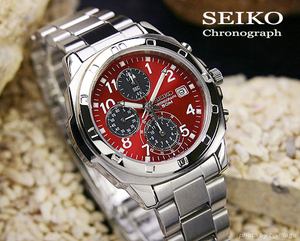 海外限定生産逆輸入！【SEIKO】 セイコー1/20秒高速クロノRD新品