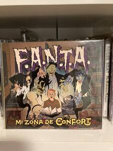 F.A.N.T.A. 「Mi Zona De Confort 」CD punk pop spain ramones queers shock treatment depressing claim melodic screeching weasel