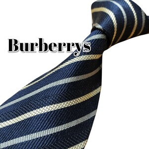 ★Burberrys★　バーバリーズ　ネイビー系　ストライプ