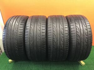 5B-145) 235/45R17 DUNLOP Le Mans V silent core (遮音スポンジ付き) 8分山 4本