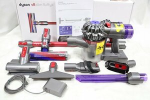 Dyson ダイソン　V8 Slim Fluffy+　サイクロン式　コードレスクリーナー　SV10KSLMCOM☆