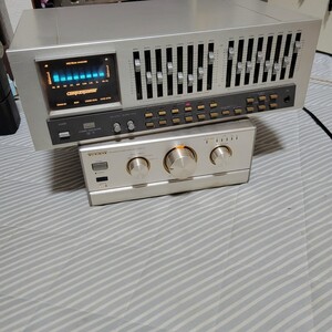 即決　SANSUI SE-9 グラフィックイコライザー　動作品。