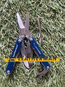 LEATHERMAN #001 SQUIRT S4 Blue レザーマン マルチツール ツールナイフ ハサミ