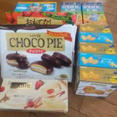 プチロル チョコバット チョコパイ たべっ子どうぶつ あまおう チーズ